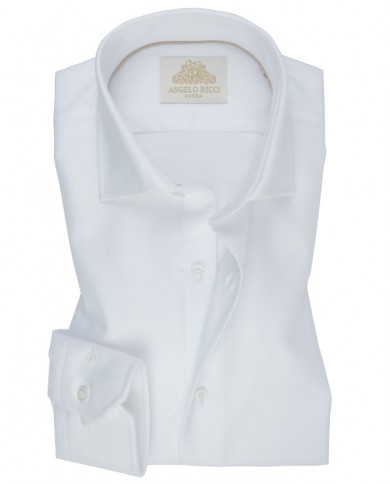 Chemise Homme en Twill Italien,coupe regular fit,