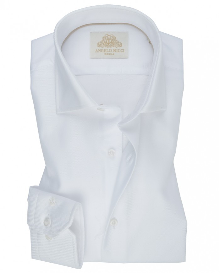 Chemise Homme en Twill Italien,coupe regular fit,