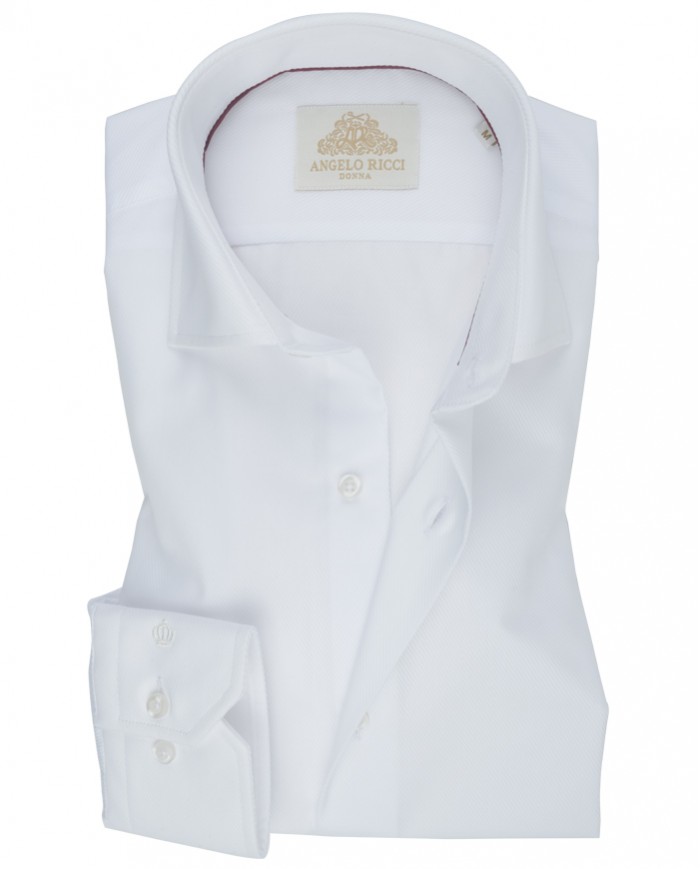 Chemise Homme en Twill Italien,coupe regular fit,