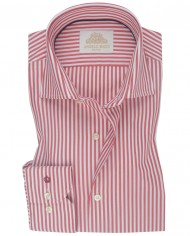 Chemise Homme en popeline italienne, coupe regular fit,