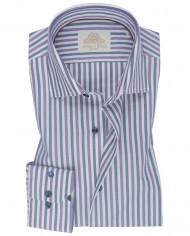 Chemise Homme en twill italien, coupe regular fit,