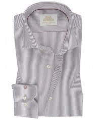 Chemise Homme en popeline italienne, coupe regular fit,