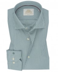 Chemise homme en popeline italienne, coupe regular fit,