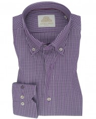 Chemise homme en popeline italienne, coupe regular fit,