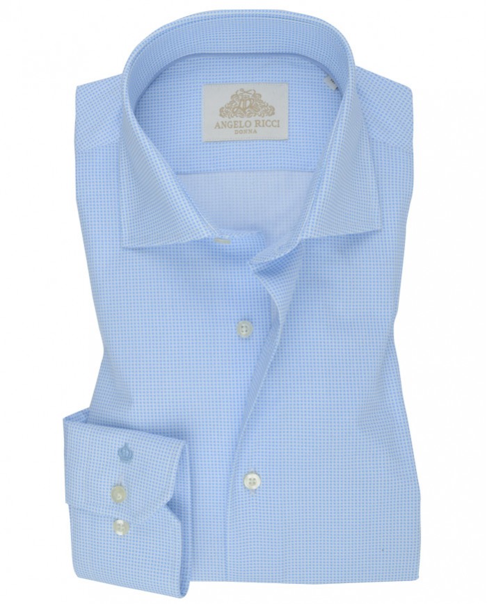 Chemise homme en popeline italienne, coupe regular fit,