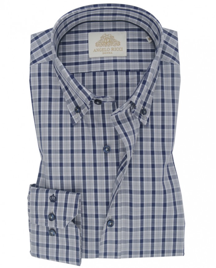 Chemise homme en oxford italien, col boutonné et coupe regular fit,