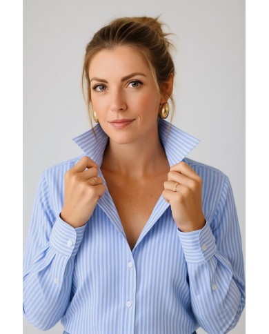 copy of Chemise en tissu denim léger, coupe Regular Fit