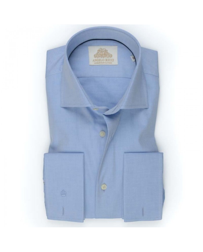 Chemise en oxford à boutons de manchettes