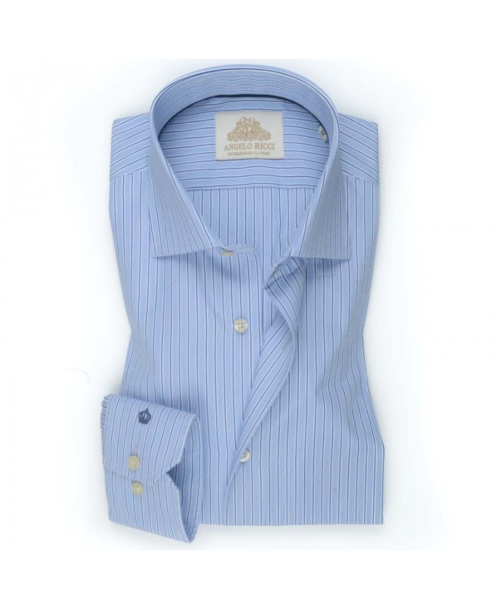 copy of Chemise cintrée  à rayures marine