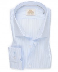 Chemise blanche à Rayures bleues
