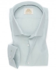 Chemise blanche à Rayures Mauves