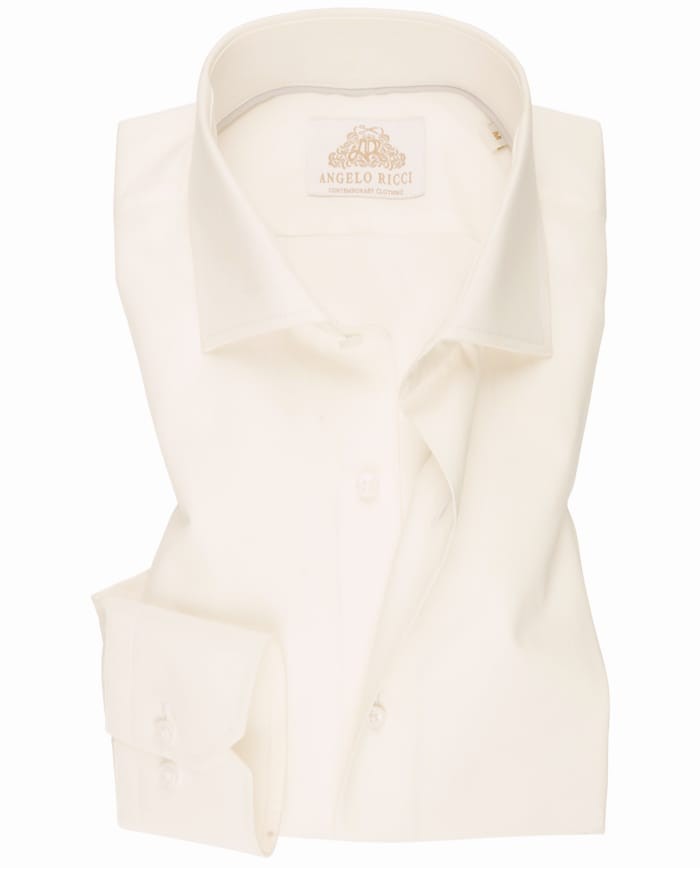 Chemise unie Blanc écru
