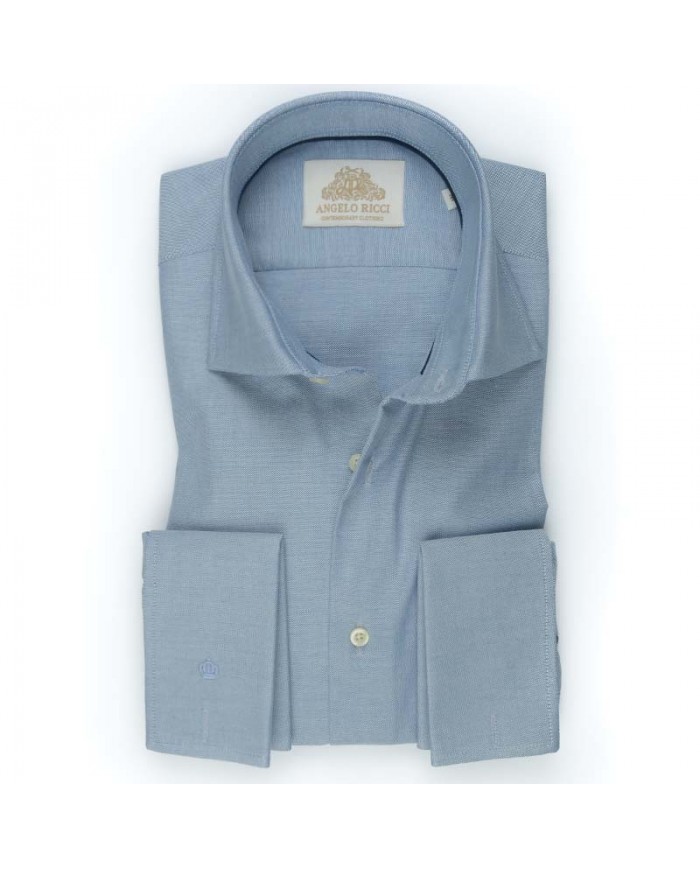 Chemise en oxford à boutons de manchettes