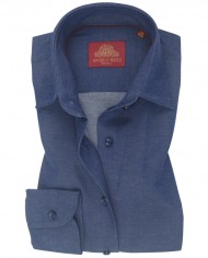 Chemise en tissu denim léger, coupe Regular Fit
