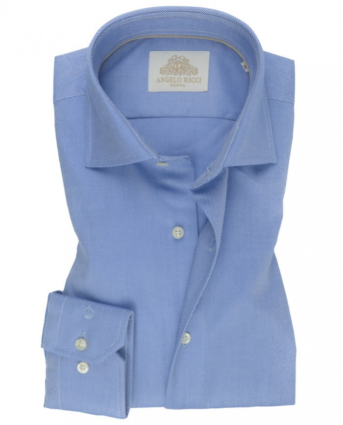 Chemise Homme en Twill Italien,coupe regular fit,