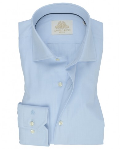 Chemise Homme en popeline Italien,coupe regular fit,